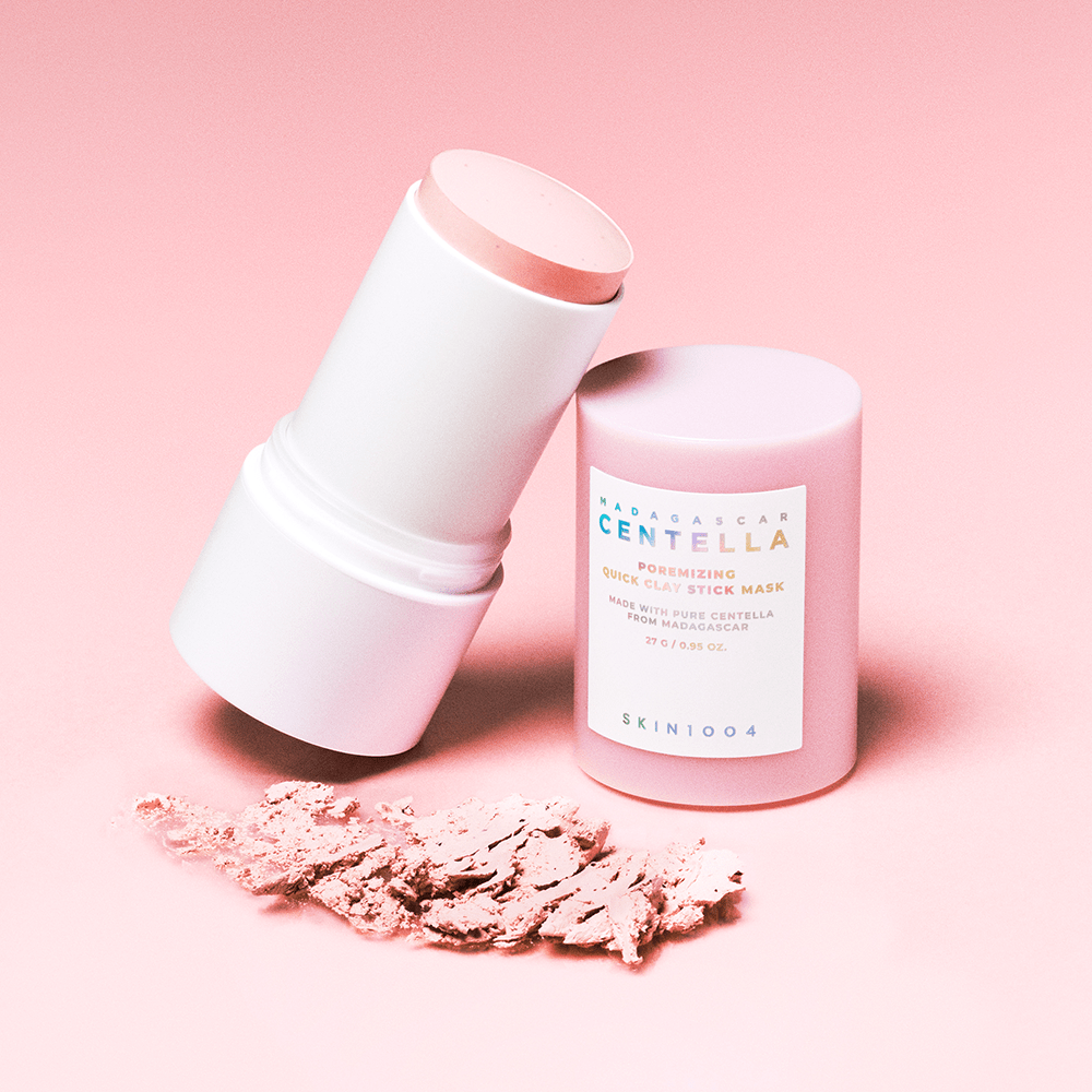 Madagascar Centella Clay Stick Mask - For Quick Pore Minimizing & whiteheads/Blackheads cleaning