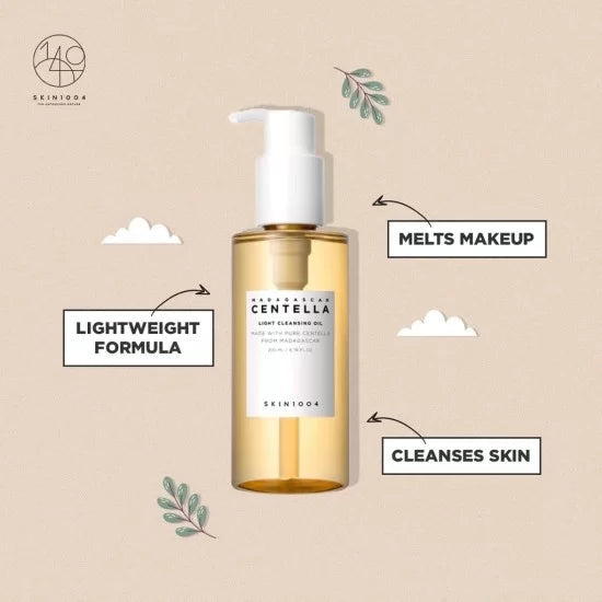 Madagascar Centella Cleansing Oil - For instant face cleaning & brightening