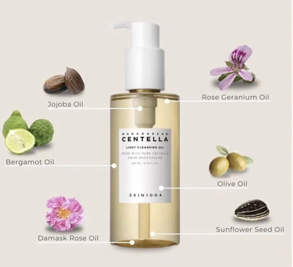 Madagascar Centella Cleansing Oil - For instant face cleaning & brightening