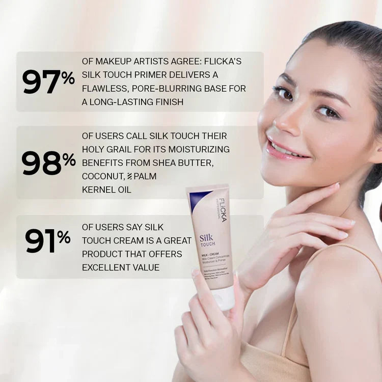 FLICKA SILK TOUCH MILK-CREAM MOISTURISER AND PRIMER 60G